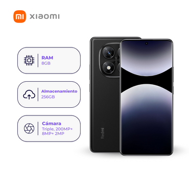 Xiaomi Redmi Note 14 Pro 4G 256GB 8GB Negro medianoche + Smartwatch + Audifonos