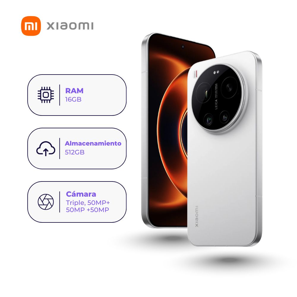 Xiaomi 17 Ultra 512GB 16GB Blanco
