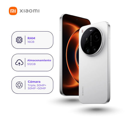 Xiaomi 17 Ultra 512GB 16GB Blanco