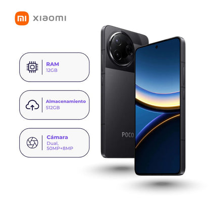 Xiaomi Poco F7 Pro 512GB 12GB Negro