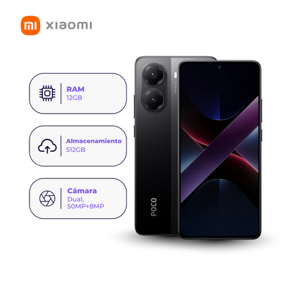 Xiaomi Poco X7 Pro 512GB 12GB Negro