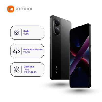 Xiaomi Poco X7 Pro 512GB 12GB Negro