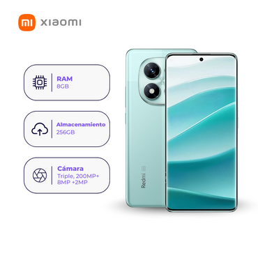 Xiaomi Redmi Note 14 Pro 5G 256GB 8GB Verde lima + Smartwatch + Audifonos