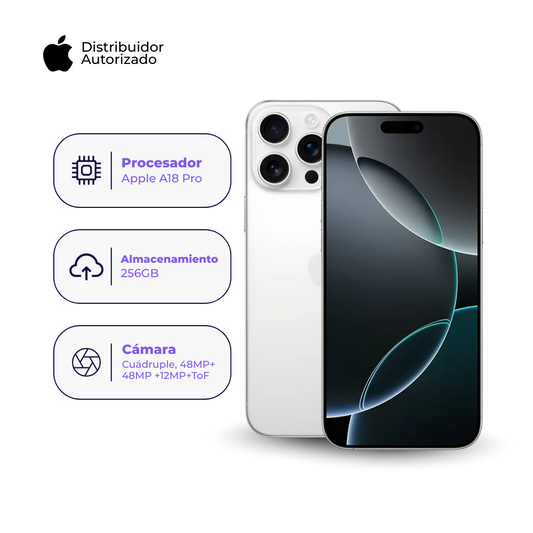 iPhone 16 Pro Max ESIM 256GB Blanco Titanio