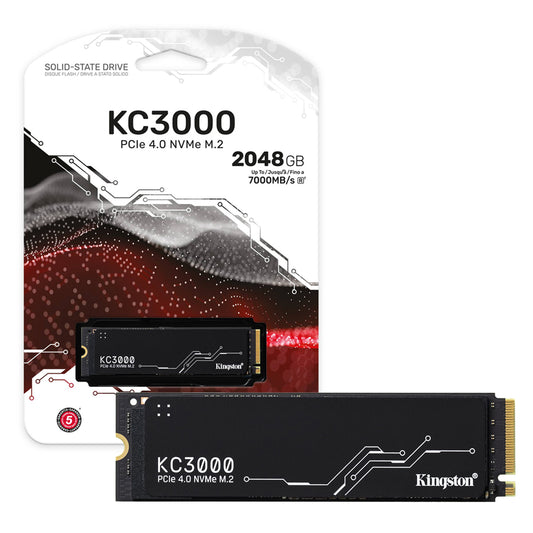 Unidad de estado sólido Kingston KC3000 - M.2 2280 Interno - 2TB - PCI Express NVMe