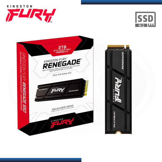 Unidad de estado sólido Kingston FURY Renegade - M.2 2280 Interno - 2TB